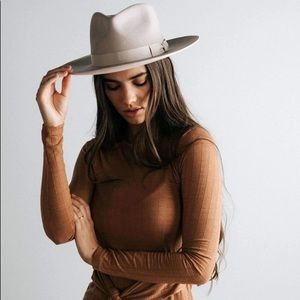 COPY - Gigi Pip Monroe Rancher Hat- Ivory